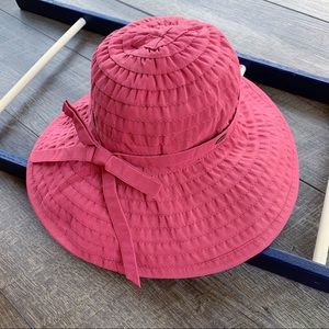 Scala Pink Sun Hat
